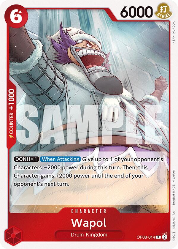 Wapol (OP08-014) - [Two Legends] Foil - Trinity Hobby