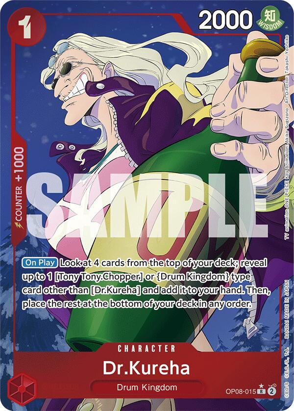 Dr.Kureha (Parallel) (OP08-015) - [Two Legends] Foil - Trinity Hobby