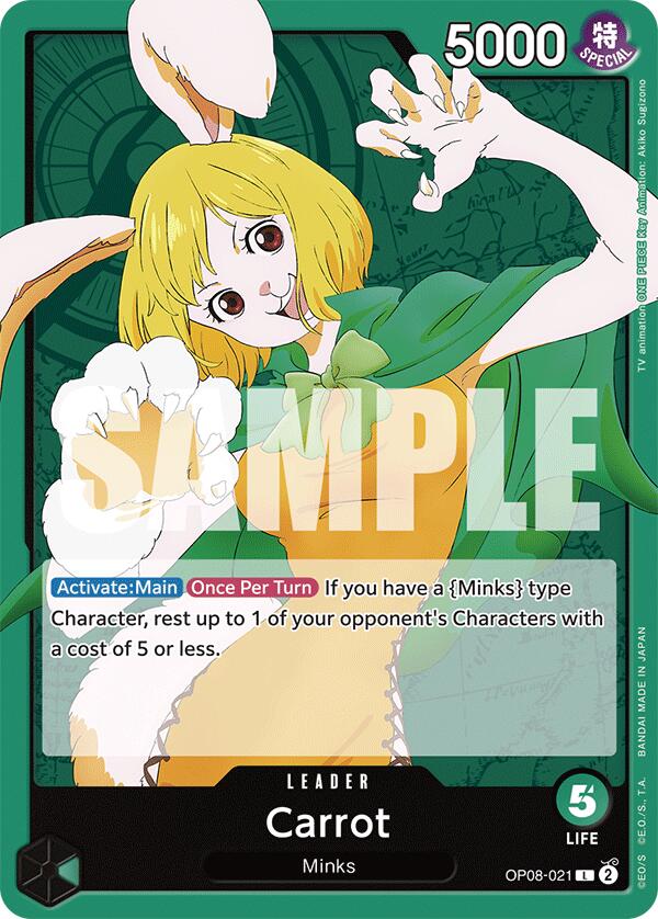 Carrot (021) (OP08-021) - [Two Legends] - Trinity Hobby
