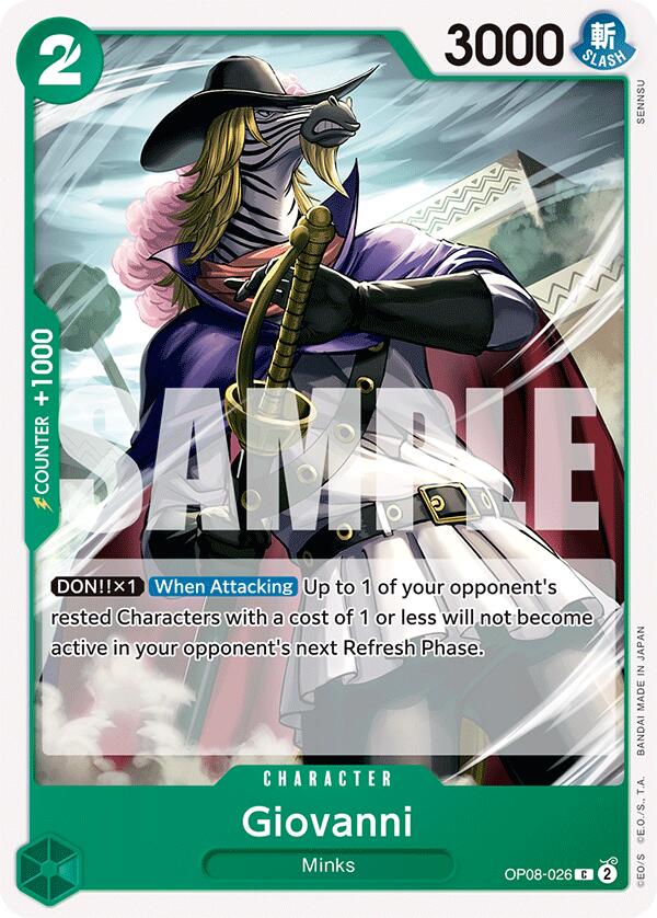 Giovanni (OP08-026) - [Two Legends] - Trinity Hobby
