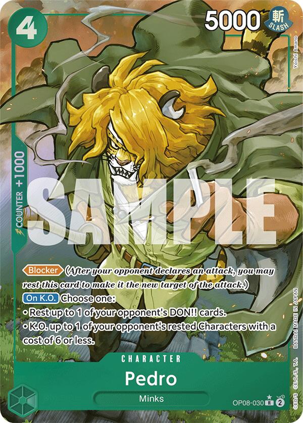 Pedro (Parallel) (OP08-030) - [Two Legends] Foil - Trinity Hobby