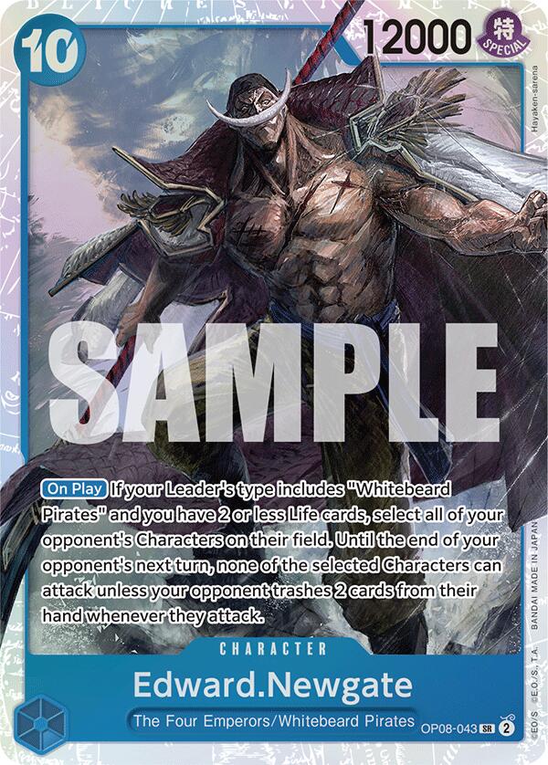 Edward.Newgate (OP08-043) - [Two Legends] Foil - Trinity Hobby