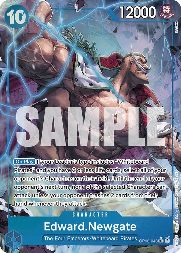 Edward.Newgate (Parallel) (OP08-043) - [Two Legends] Foil - Trinity Hobby