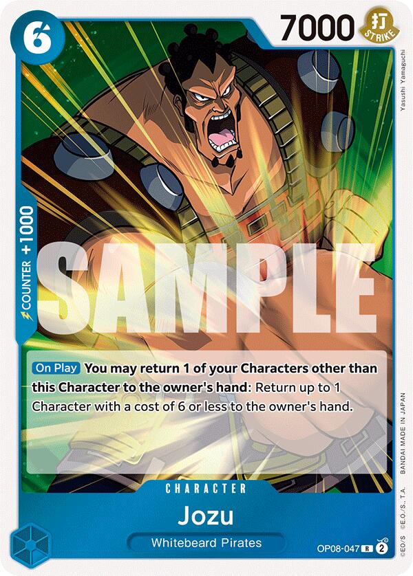 Jozu (OP08-047) - [Two Legends] Foil - Trinity Hobby