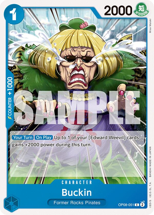 Buckin (OP08-051) - [Two Legends] - Trinity Hobby