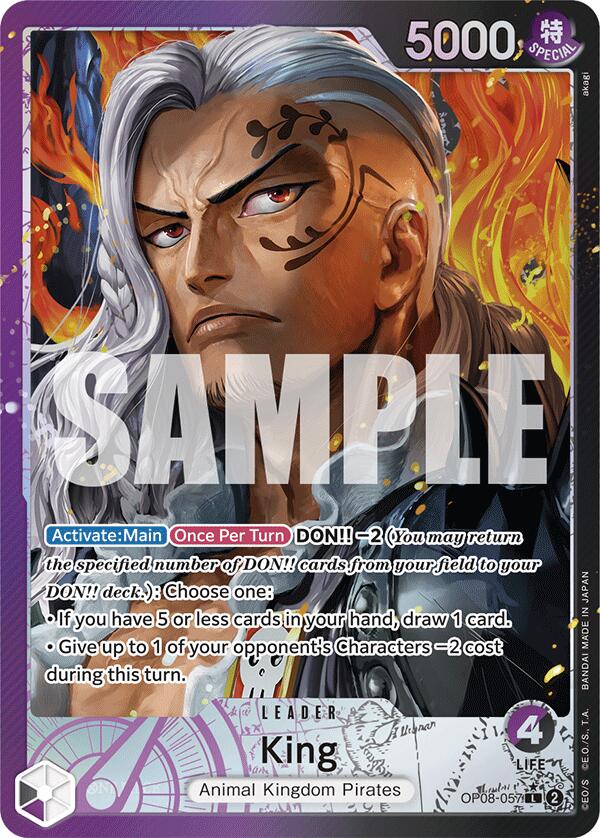 King (057) (Parallel) (OP08-057) - [Two Legends] Foil - Trinity Hobby