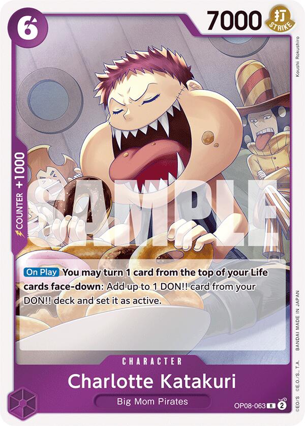 Charlotte Katakuri (063) (OP08-063) - [Two Legends] Foil - Trinity Hobby