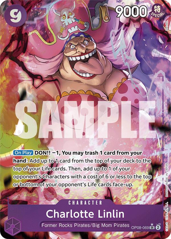 Charlotte Linlin (Parallel) (OP08-069) - [Two Legends] Foil - Trinity Hobby