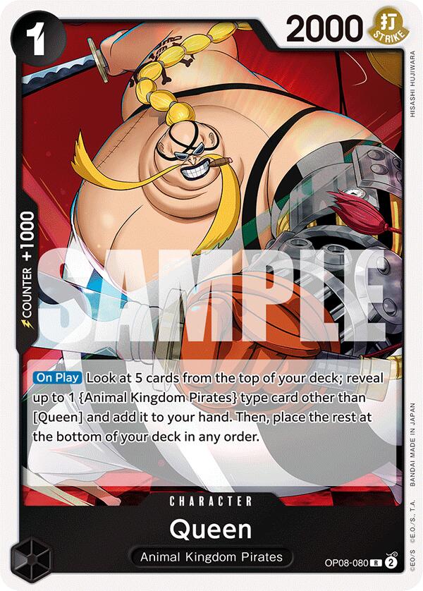 Queen (OP08-080) - [Two Legends] Foil - Trinity Hobby
