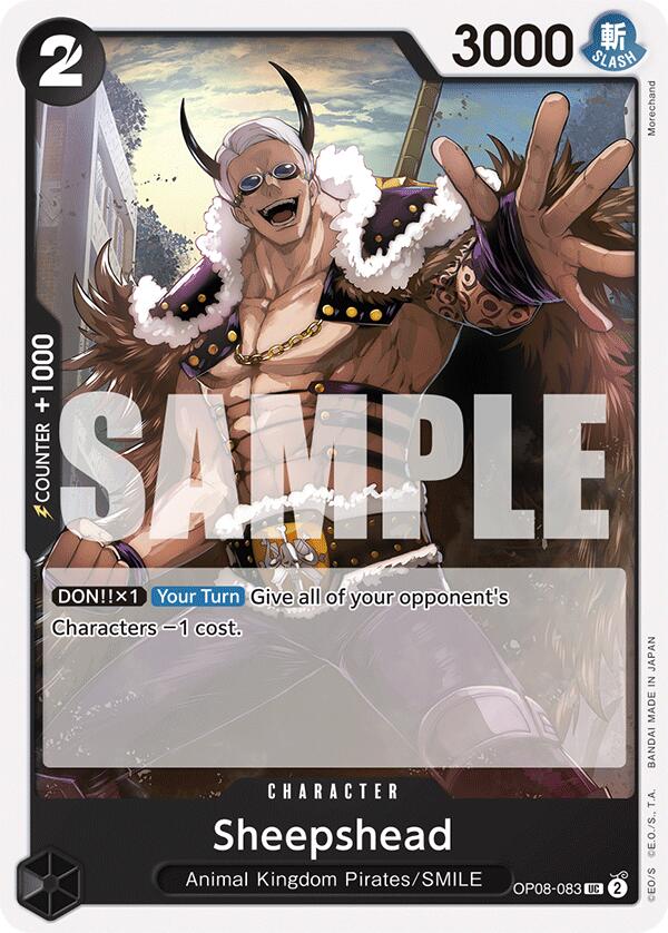 Sheepshead (OP08-083) - [Two Legends] - Trinity Hobby