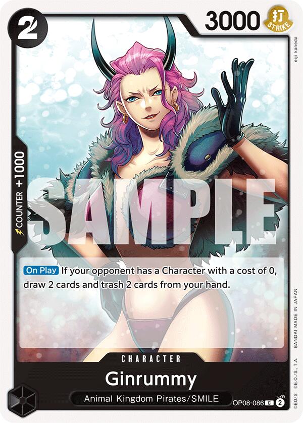 Ginrummy (OP08-086) - [Two Legends] - Trinity Hobby