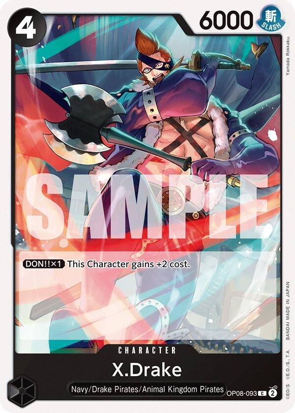 X.Drake (OP08-093) - [Two Legends] - Trinity Hobby