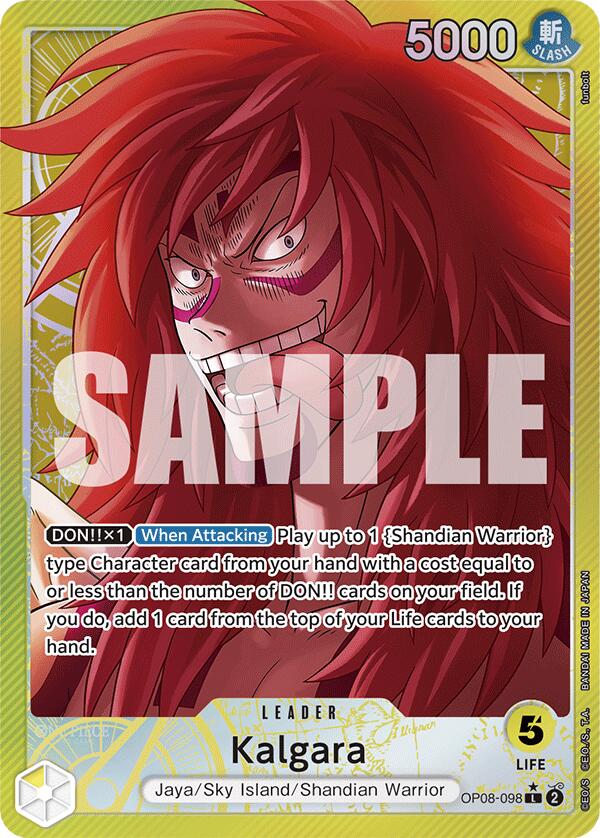 Kalgara (098) (Parallel) (OP08-098) - [Two Legends] Foil - Trinity Hobby