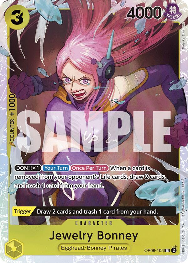 Jewelry Bonney (OP08-105) - [Two Legends] Foil - Trinity Hobby