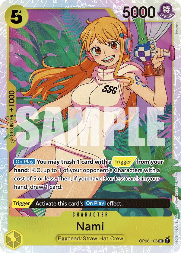 Nami (OP08-106) - [Two Legends] Foil - Trinity Hobby