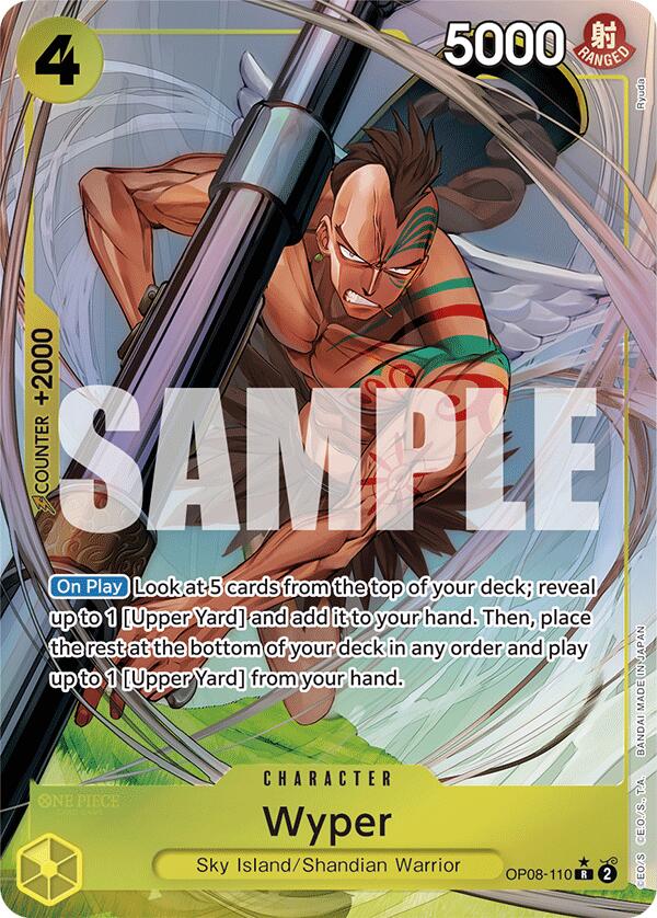 Wyper (Parallel) (OP08-110) - [Two Legends] Foil - Trinity Hobby
