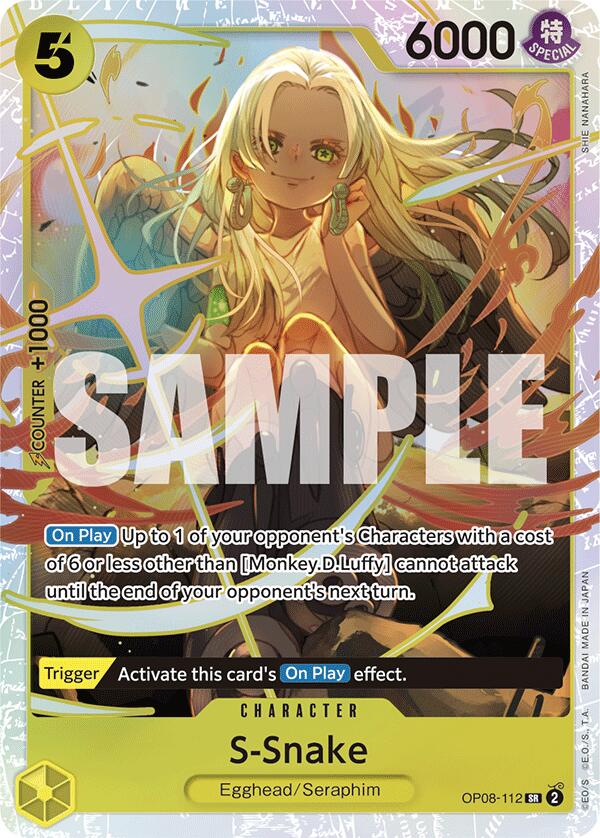 S-Snake (OP08-112) - [Two Legends] Foil - Trinity Hobby