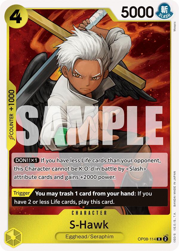S-Hawk (OP08-114) - [Two Legends] Foil - Trinity Hobby