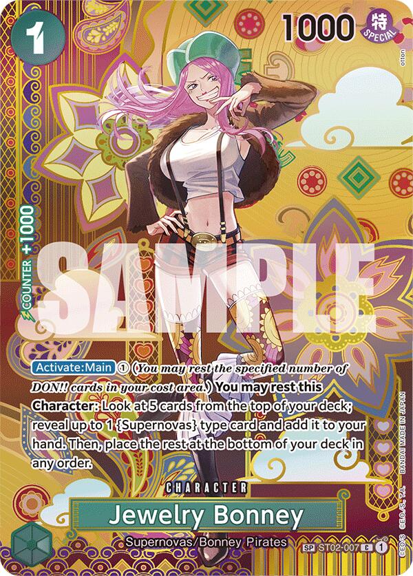 Jewelry Bonney (SP) (ST02-007) - [Two Legends] Foil