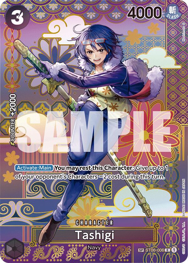 Tashigi (SP) (ST06-006) - [Two Legends] Foil - Trinity Hobby