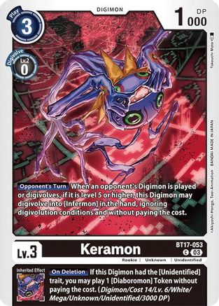 Keramon [BT17-053] [Secret Crisis] - Trinity Hobby