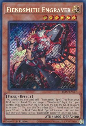 Fiendsmith Engraver [INFO-EN017] Secret Rare - Trinity Hobby