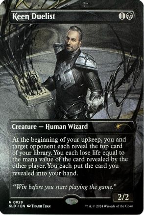 Keen Duelist (SLD-828) - [Secret Lair Drop Series] - Trinity Hobby