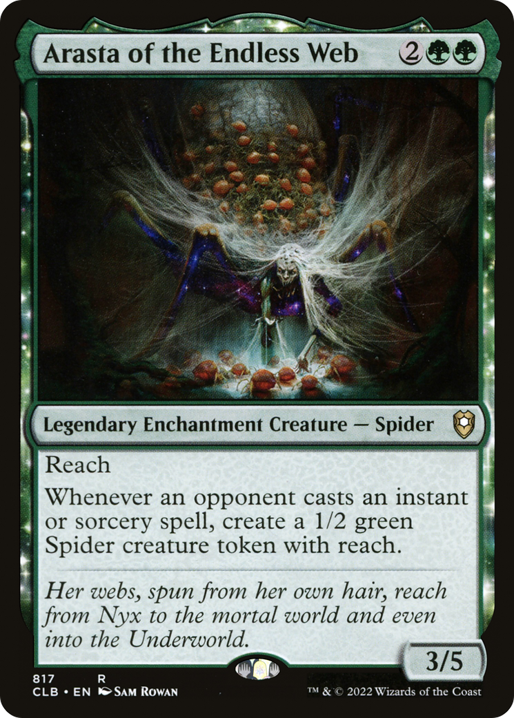 Arasta of the Endless Web [Commander Legends: Battle for Baldur's Gate] - Trinity Hobby