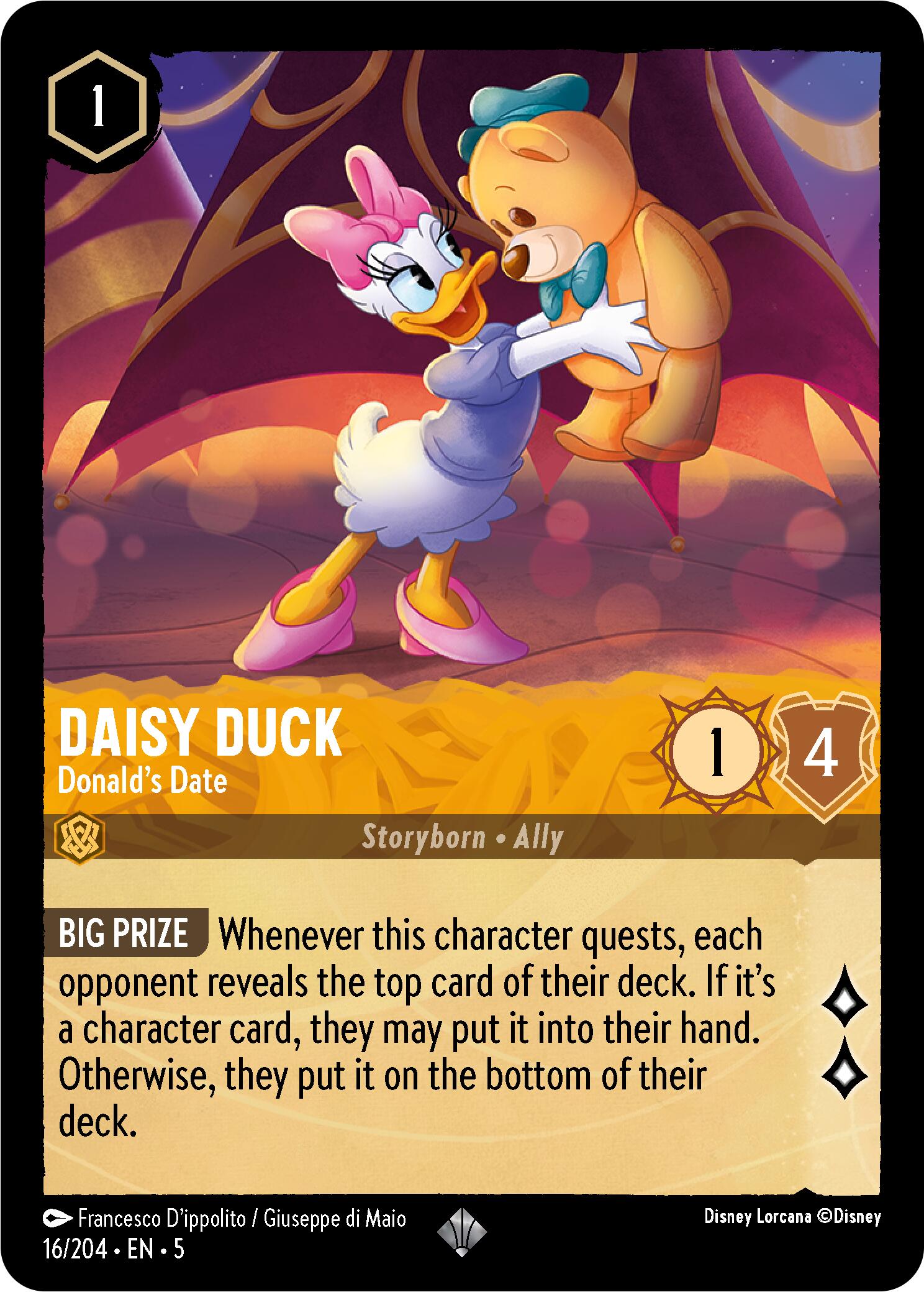 Daisy Duck - Donald's Date (16/204) [Shimmering Skies] - Trinity Hobby