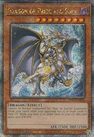 Dragon of Pride and Soul (Quarter Century Secret Rare) [INFO-EN000] Quarter Century Secret Rare - Trinity Hobby