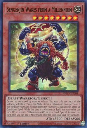 Sengenjin Wakes from a Millennium [INFO-EN001] Ultra Rare - Trinity Hobby