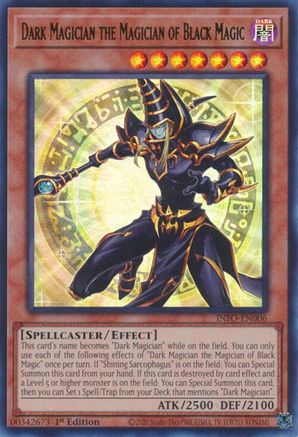 Dark Magician the Magician of Black Magic [INFO-EN006] Ultra Rare - Trinity Hobby