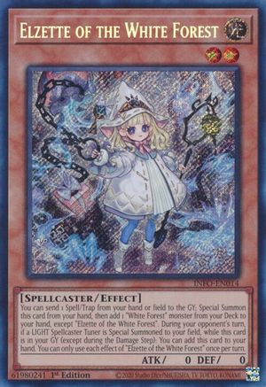 Elzette of the White Forest [INFO-EN014] Secret Rare - Trinity Hobby
