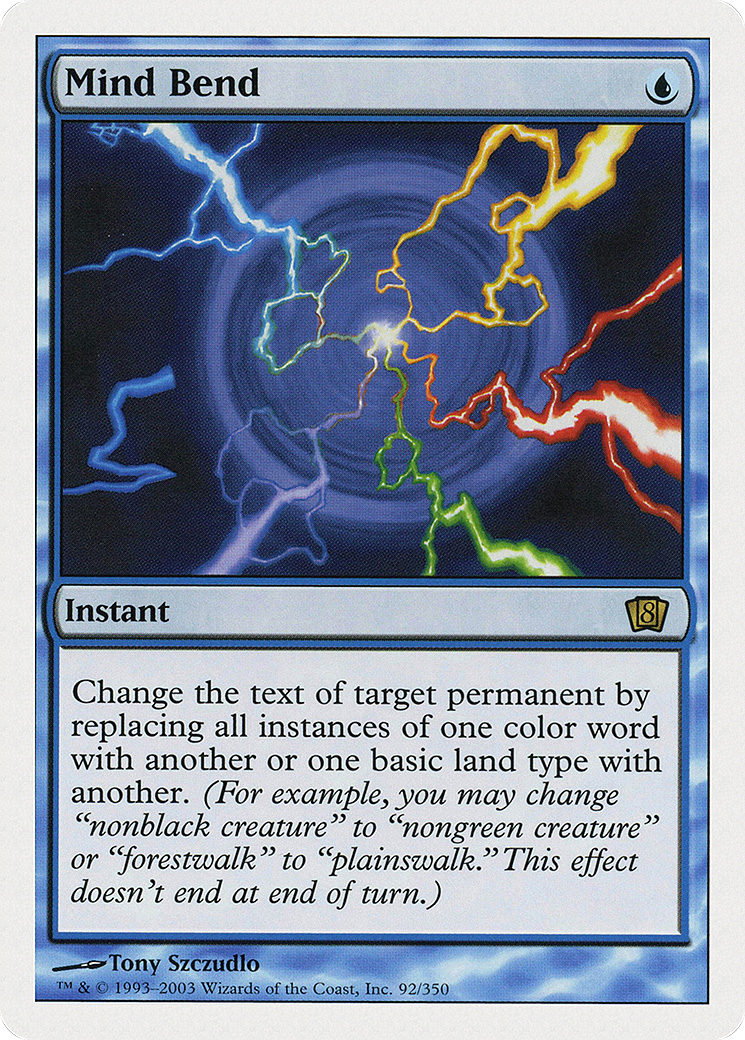 Mind Bend  (8ED-092) - [Eighth Edition] - Trinity Hobby