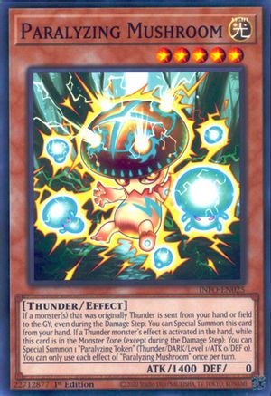 Paralyzing Mushroom [INFO-EN025] Common - Trinity Hobby