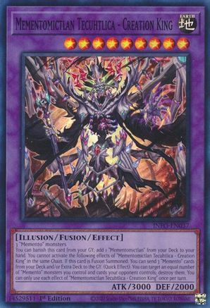 Mementomictlan Tecuhtlica - Creation King [INFO-EN037] Super Rare - Trinity Hobby
