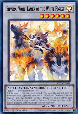 Silvera, Wolf Tamer of the White Forest [INFO-EN038] Ultra Rare - Trinity Hobby