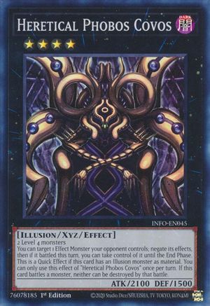 Heretical Phobos Covos [INFO-EN045] Super Rare - Trinity Hobby