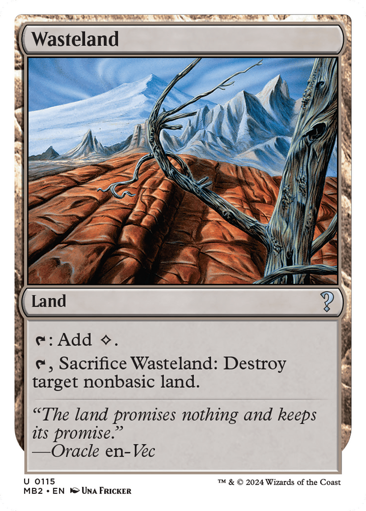 Wasteland [Mystery Booster 2] - Trinity Hobby