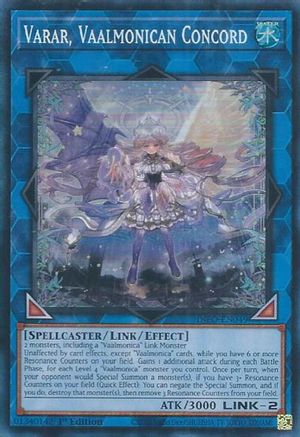 Varar, Vaalmonican Concord [INFO-EN049] Super Rare - Trinity Hobby