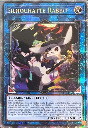 Silhouhatte Rabbit (Quarter Century Secret Rare) [INFO-EN052] Quarter Century Secret Rare - Trinity Hobby