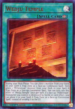Wedju Temple [INFO-EN054] Ultra Rare - Trinity Hobby