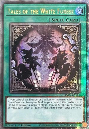 Tales of the White Forest (Quarter Century Secret Rare) [INFO-EN058] Quarter Century Secret Rare - Trinity Hobby