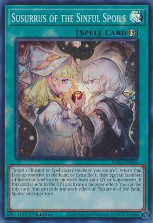 Susurrus of the Sinful Spoils [INFO-EN060] Super Rare - Trinity Hobby