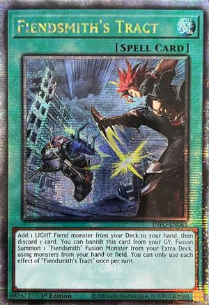 Fiendsmith's Tract (Quarter Century Secret Rare) [INFO-EN061] Quarter Century Secret Rare - Trinity Hobby