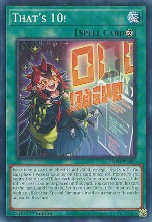 That's 10! [INFO-EN067] Common - Trinity Hobby