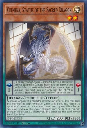 Vulmina, Statue of the Sacred Dragon [INFO-EN082] Common - Trinity Hobby
