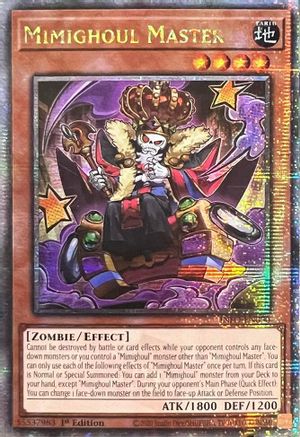 Mimighoul Master (Quarter Century Secret Rare) [INFO-EN090] Quarter Century Secret Rare - Trinity Hobby