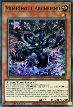 Mimighoul Archfiend [INFO-EN093] Super Rare - Trinity Hobby