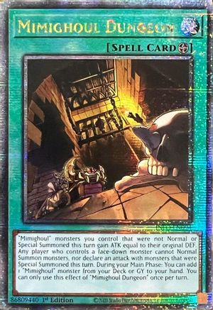 Mimighoul Dungeon (Quarter Century Secret Rare) [INFO-EN094] Quarter Century Secret Rare - Trinity Hobby